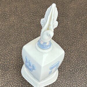 Llardro porcelain figurine "Dreidel with Dove"